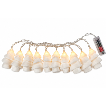 Lampki dekoracyjne 10 led 1194 - Choinki 3D